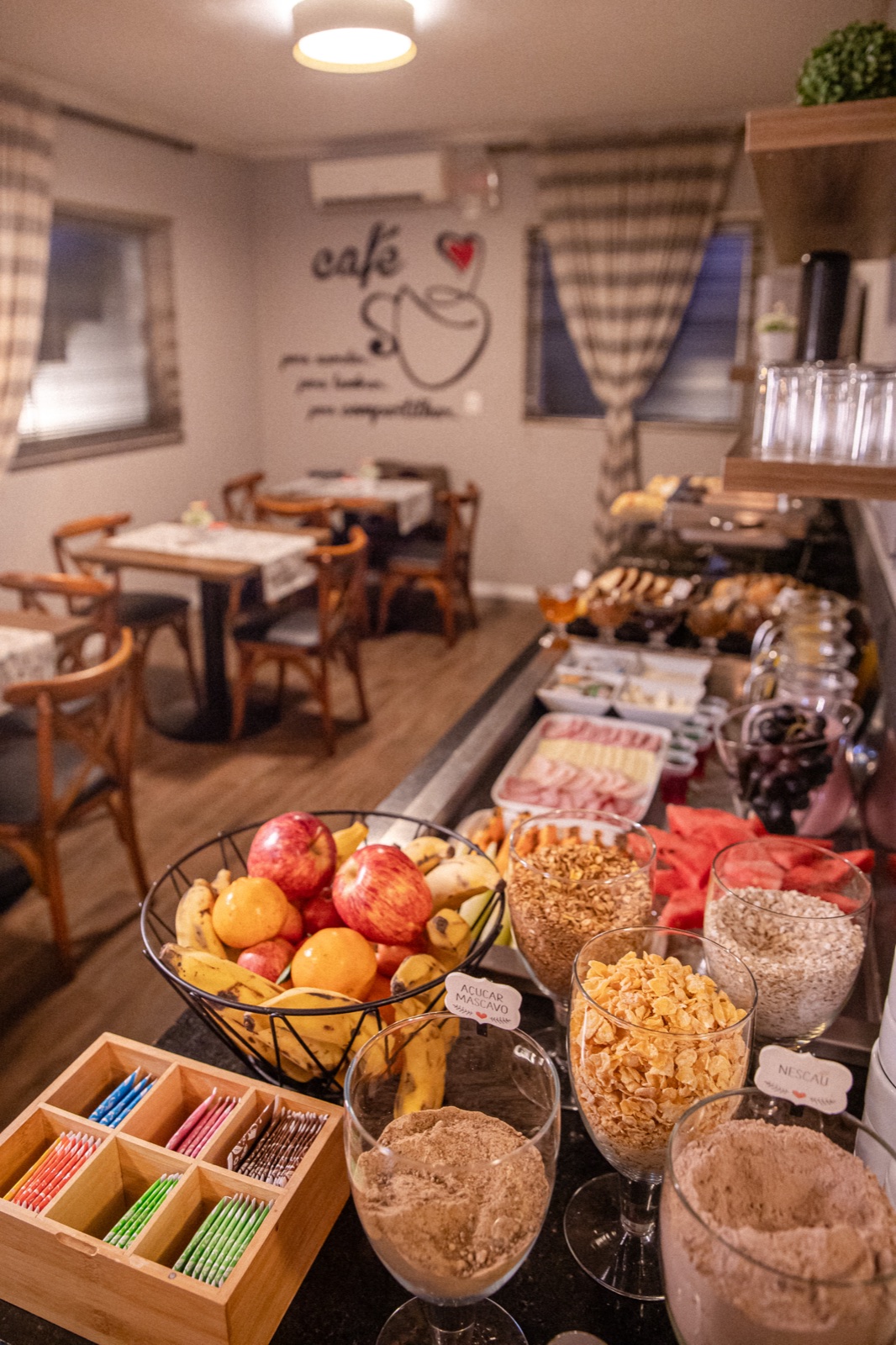 Café da manhã da Solar Viena